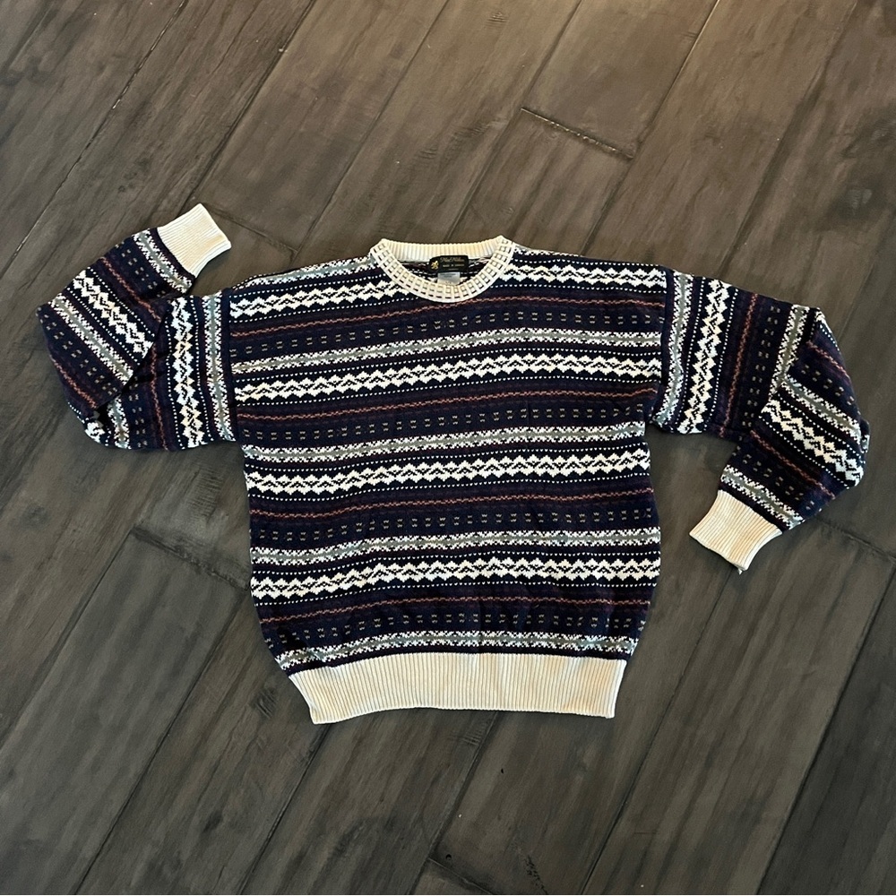 MacMillan Canada Fair Isle Sweater - Size Large